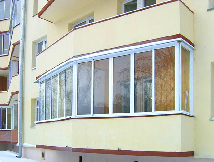 Остекление балконов в Минске