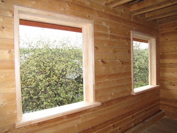 Замена деревянных окон для дачи