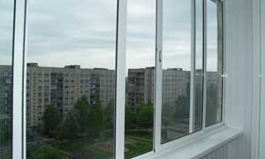 Балконные рамы из ПВХ
